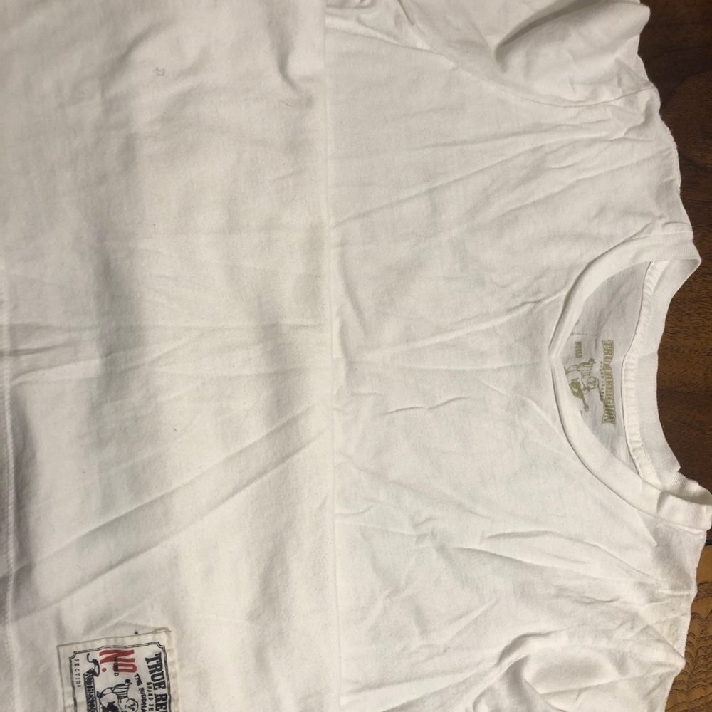 white true religion t-shirt